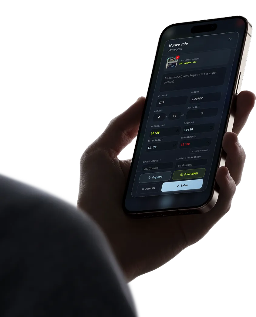 Levaris Log on iPhone