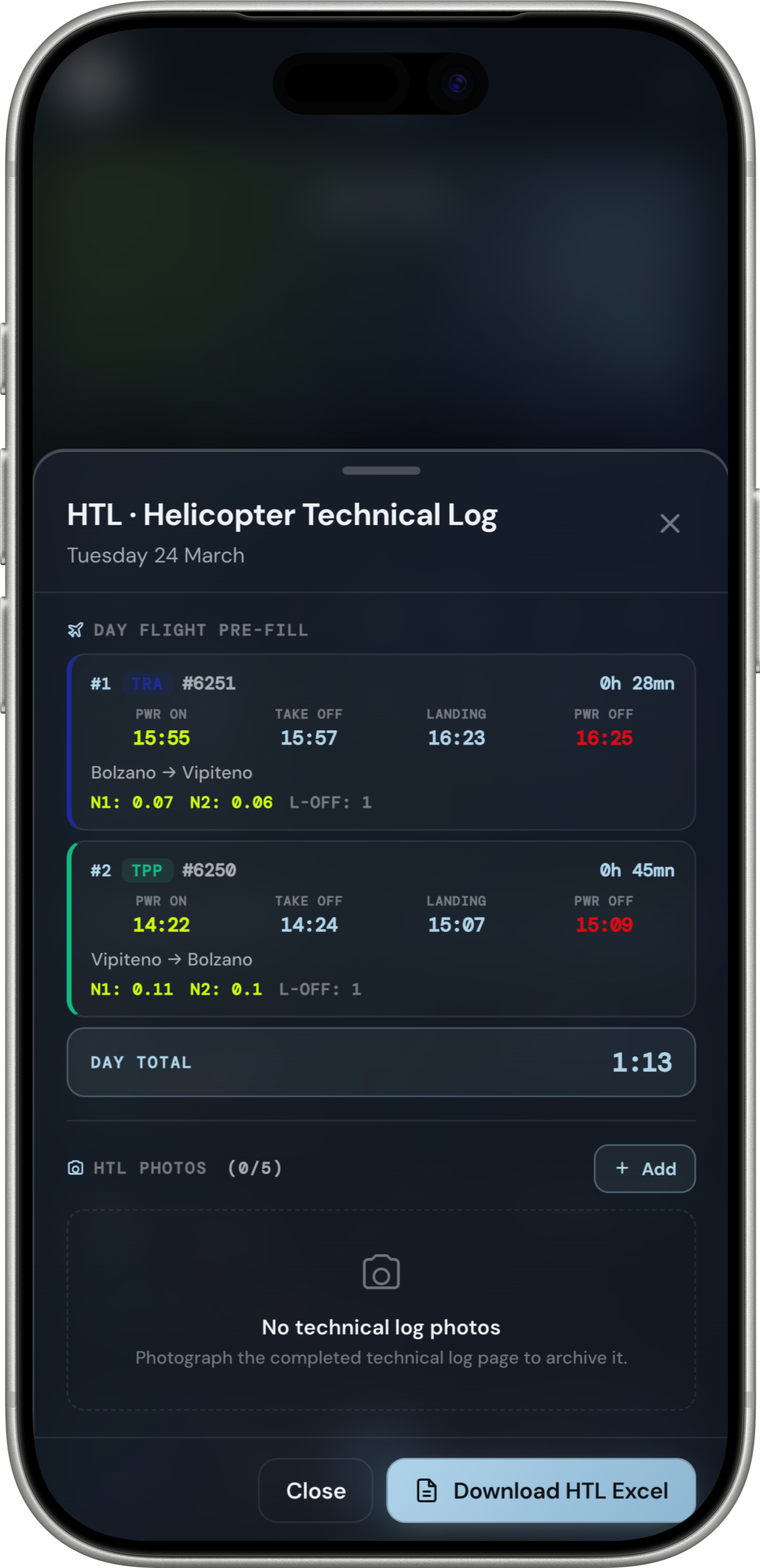 Levaris Log HTL signed and exported